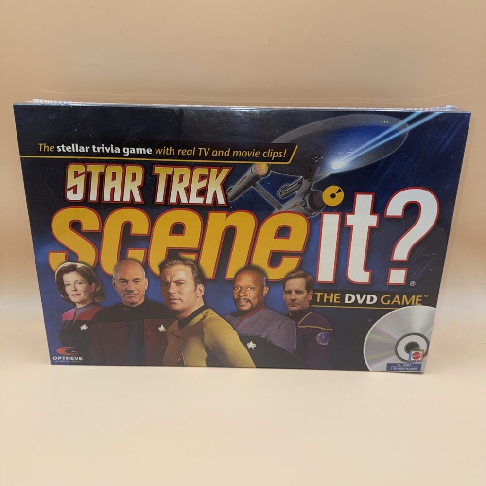 Star Trek Scene It? The DVD Game Vintage 2009 Trivia Brand NEW